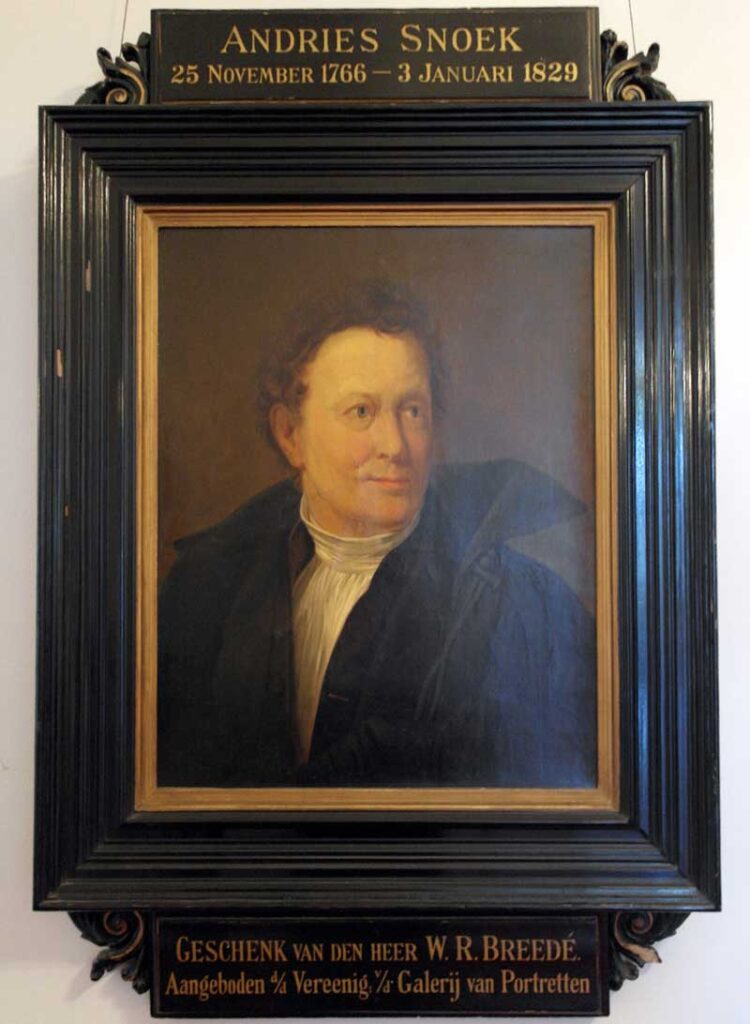 Portret Andries Snoek